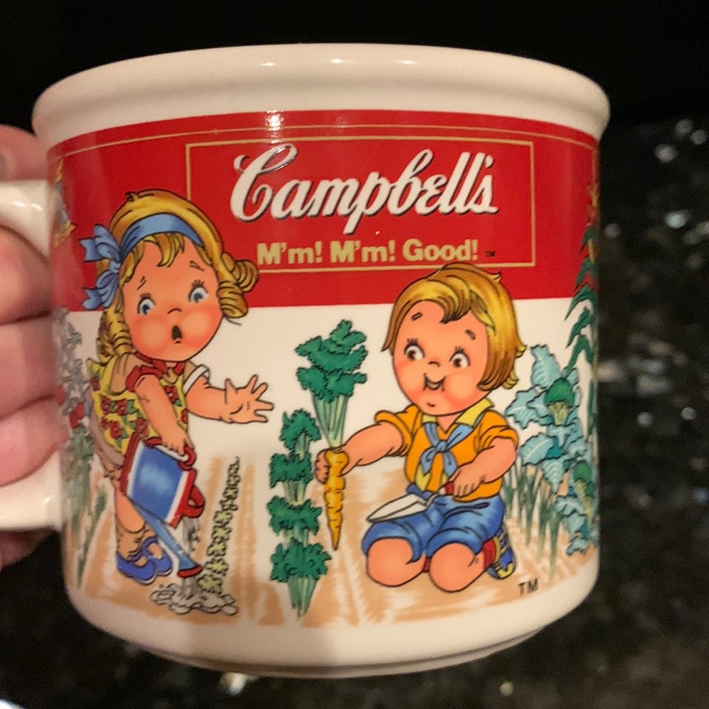 Campbell Soup Mug Cup By Westwood 1999 and 1987 Campbell’s Kids for all 8